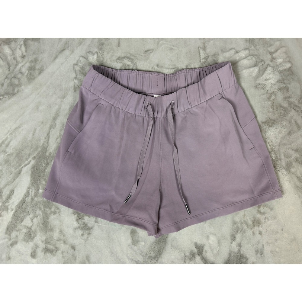 Lululemon Softstreme High-Rise Short 4 Mauve Purple Size 6 - Picture 2 of 5